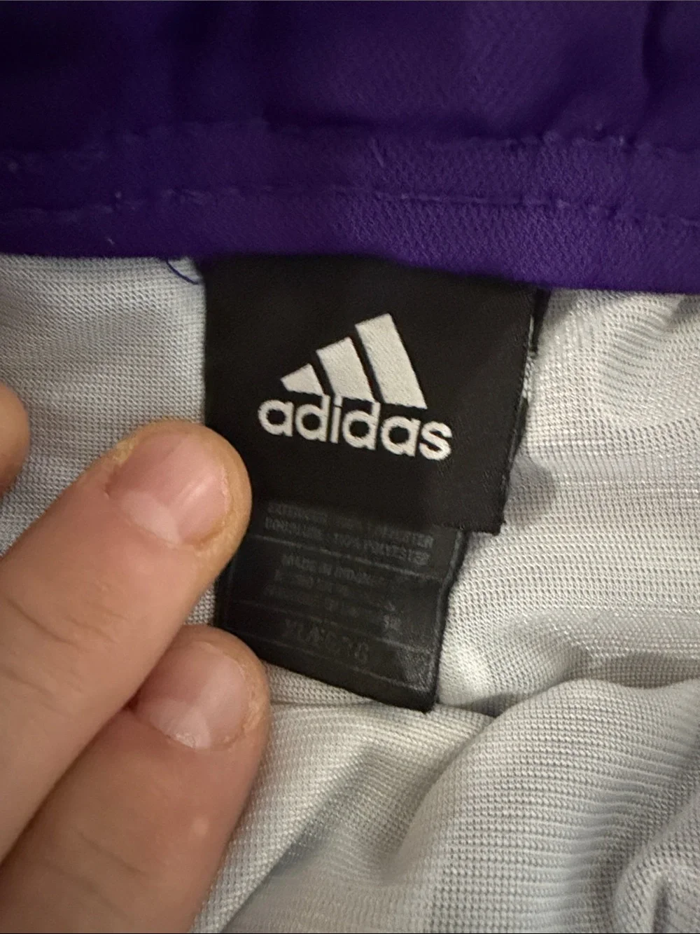 adidas shorts purple